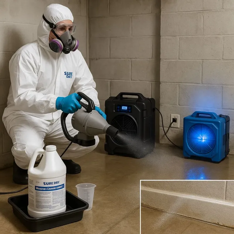 Sanitization and Odor Removal process in Louisa County, IA